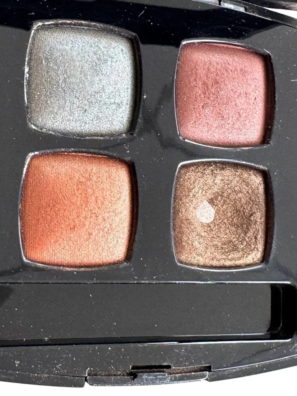Chanel Eyeshadow Quad Mysteres Jade Cider Topaz Golden